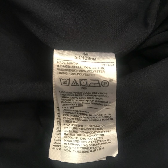 Banana Republic Navy Blue Skirt - Picture 6 of 6